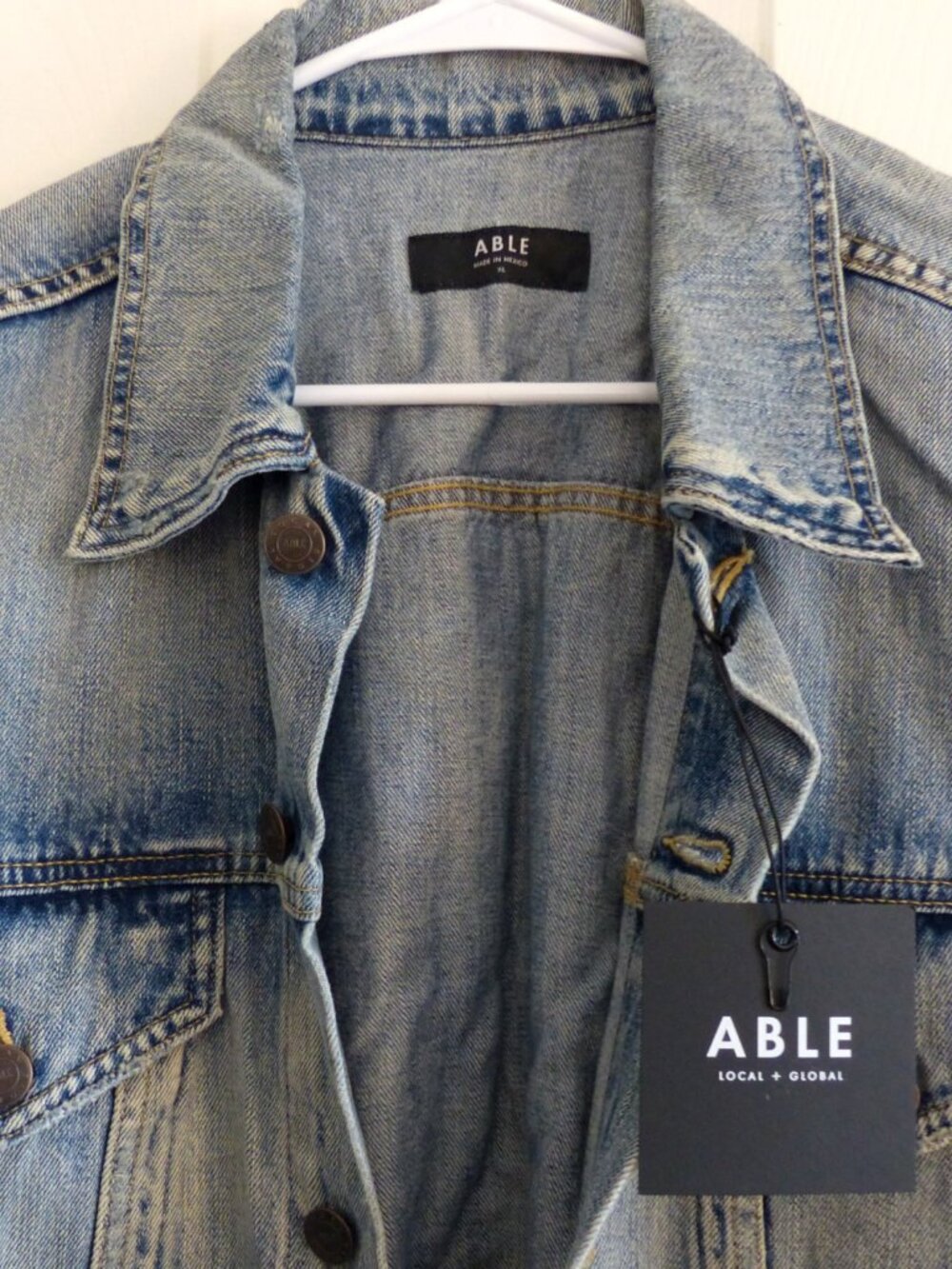 ABLE Merly Denim Jacket - Picture 2 of 4